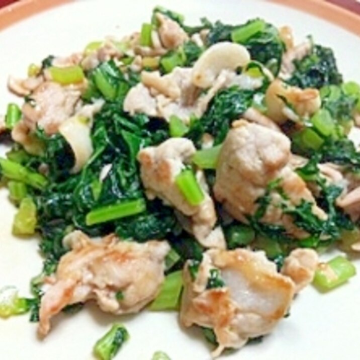 簡単 豚バラ肉と大根葉炒め物 レシピ 作り方 By はな花ゆう 楽天レシピ 簡単 豚バラ肉と大根葉炒め物 レシピ 作り方 By はな花ゆう 楽天レシピ